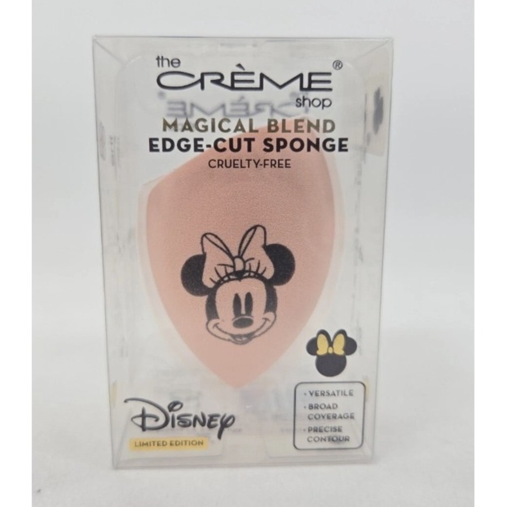 The Crème Shop Disney Minnie Mouse Magical Blend Edge-Cut Sponge- NEW